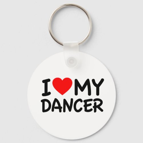 I love my dancer keychain
