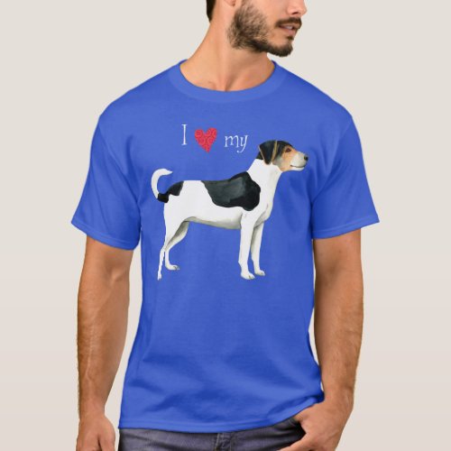 I Love my Danish_Swedish Farmdog T_Shirt