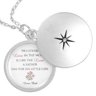 I Love my Daughter Necklace from Dad