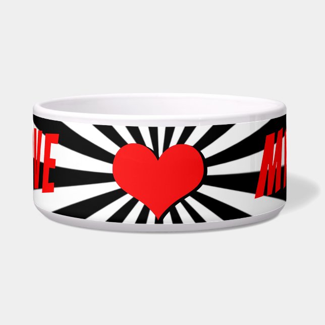 I love my dog bowl (Front)