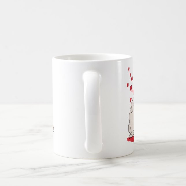 I love my dog coffee mug (Handle)