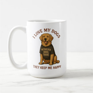 I love my dog mom gift coffee mug