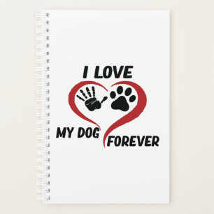 I love my dog throw pillow planner