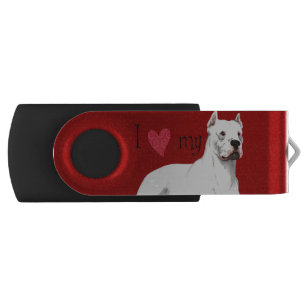 I Love my Dogo USB Flash Drive