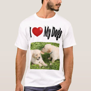 I Love My Dogs photo T-Shirt