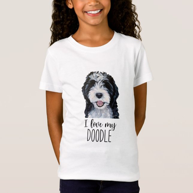 I love my Doodle T-Shirt (Front)