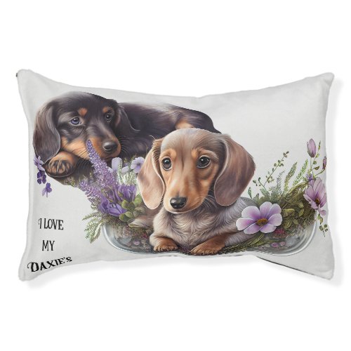 I love my Doxies  Pet Bed