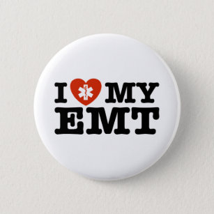 I Love My EMT Button