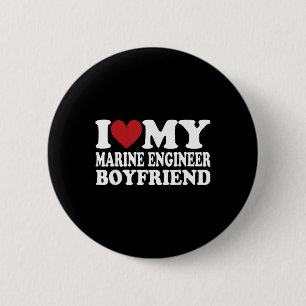 I Love My Engineer Boyfriend Funny Girlfriend Vale Button