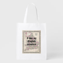 I Love My English Ancestors | Reusable Bag