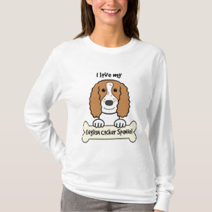 I Love My English Cocker Spaniel T-Shirt