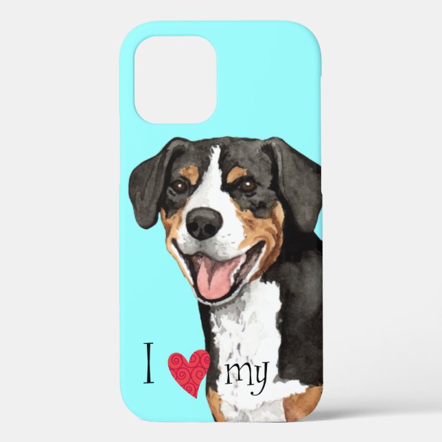 I Love my Entlebucher Case-Mate iPhone Case (Back)