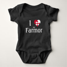 I Love My Farmor (father's mother) cute baby