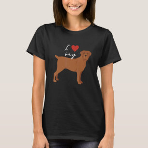 I Love My Fawn Cane Corso Dog T-Shirt