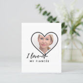 I Love My fiancée - Personalized Best Friend Cute (Standing Front)