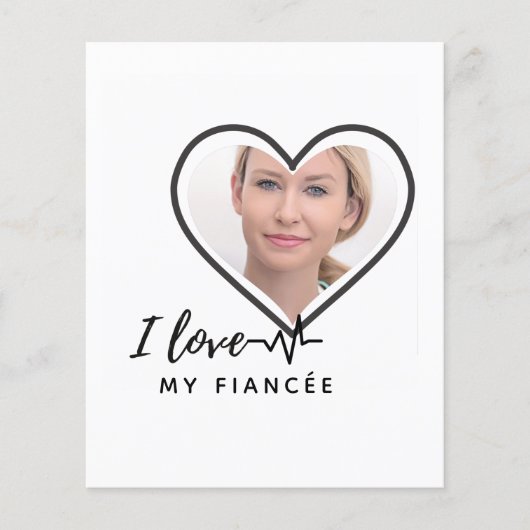 I Love My fiancée - Personalized Best Friend Cute (Front)