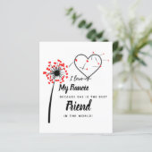 I Love My fiancée - Personalized Best Friend Cute (Standing Front)