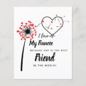 I Love My fiancée - Personalized Best Friend Cute (Front)