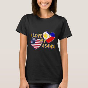 I Love My Filipina Wife American Filipino Asawa Pi T-Shirt