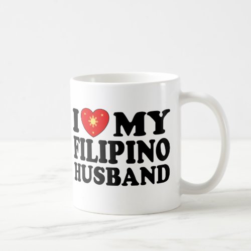 I Love My Filipino Husband Coffee Mug