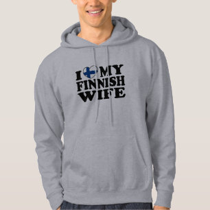 I Love My Finnish Wife Hoodie