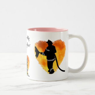 "I Love My Firefighter" Mug