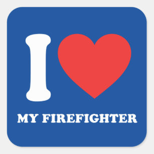 Details about   Latest Firefighter Love Sticker Portrait Sticker Portrait 
