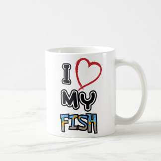 I love my fish coffee mug