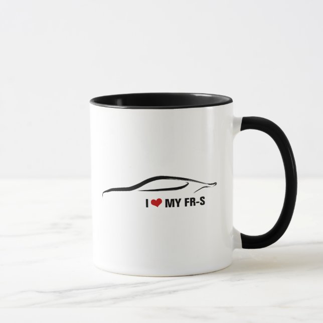 I Love My FR-S Mug (Right)