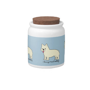 I love my French Bulldog Candy Jar