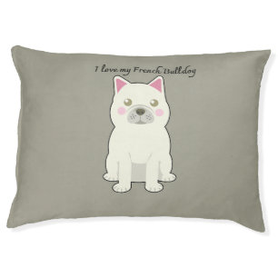 I Love my French Bulldog Pet Bed