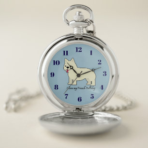 I love my French Bulldog Pocket Watch
