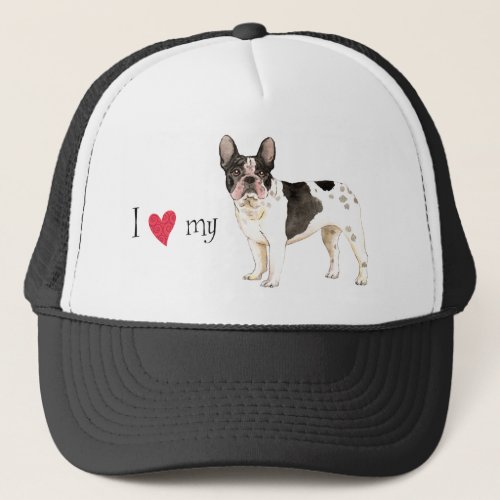 I Love my French Bulldog Trucker Hat