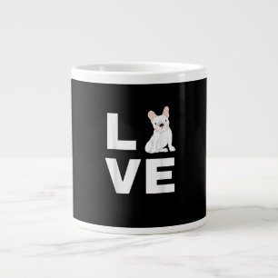 I Love My Frenchie French Bulldog Dog Lover Gift Giant Coffee Mug