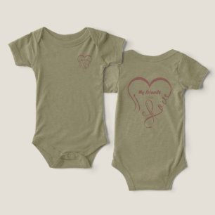 I Love My Friends - Cuddles Infant T-shirt