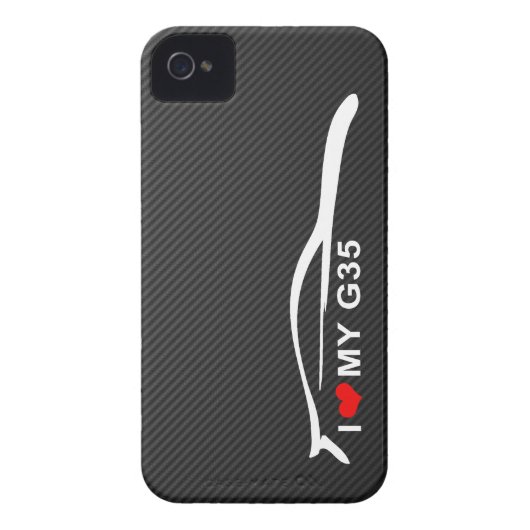 I Love My G35 Case-Mate iPhone Case (Back)