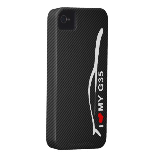 I Love My G35 Case-Mate iPhone Case (Back/Right)