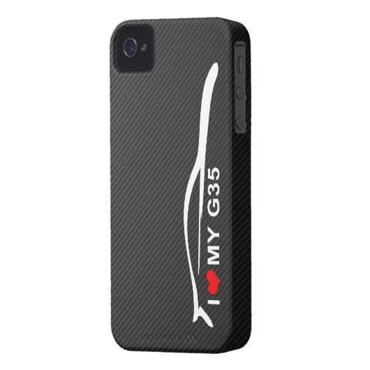 I Love My G35 Case-Mate iPhone Case (Back Left)