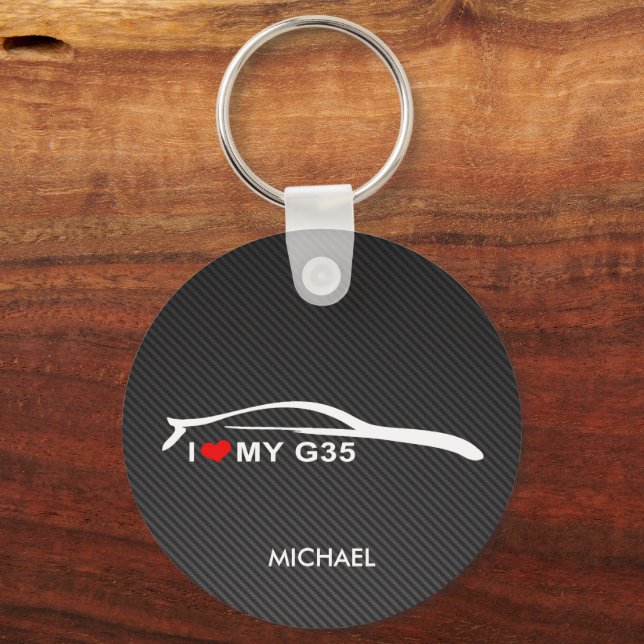 Love Infiniti Lanyard I Love My G35 Keychain Zazzle