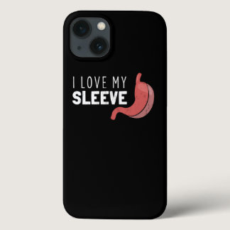 I Love My Gastric Sleeve Weightloss Bariatric Surg iPhone 13 Case