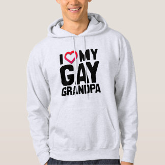 I LOVE MY GAY GRANDPA - HOODIE