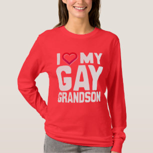I LOVE MY GAY GRANDSON - -.png T-Shirt