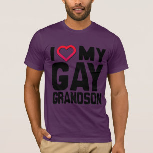 I LOVE MY GAY GRANDSON -.png T-Shirt