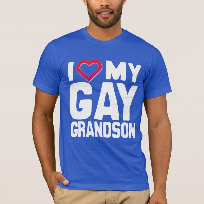 I Love My Gay Grandson T Shirt