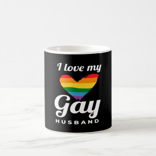 I Love My Gay Husband Gay Coffee Mug