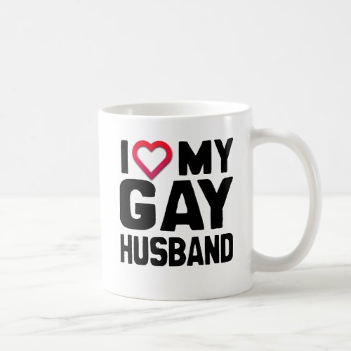 I LOVE MY GAY HUSBAND _png Coffee Mug