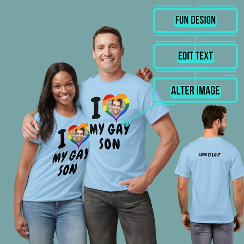 I love My Gay Son T_Shirt