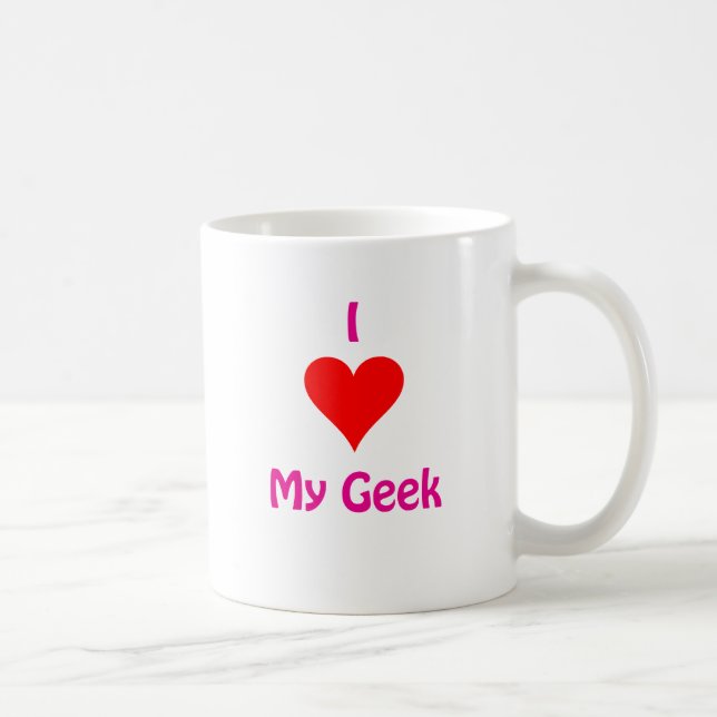 I love my Geek Coffee Mug (Right)