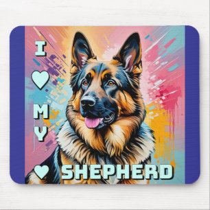 I love my German Shepherd Mouse Pad