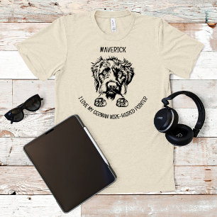 I Love My German Wire-Haired Pointer T-Shirt